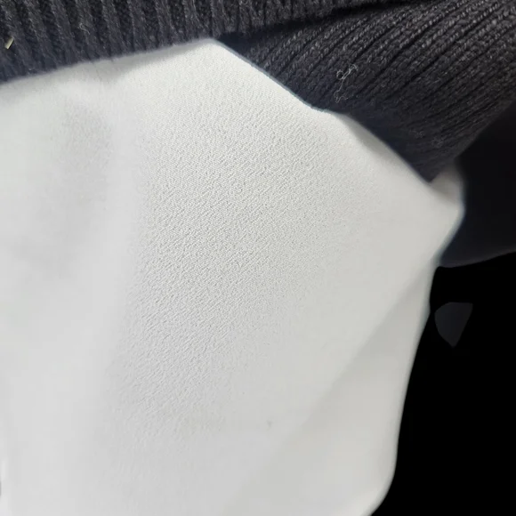 HILARY RADLEY Two-Fer Layered Sweater - Small - Picture 7 of 7